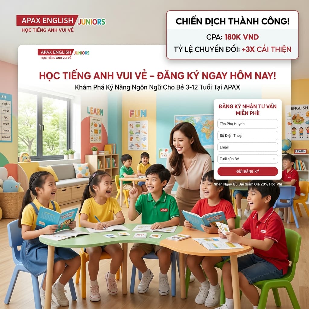Hệ thống Lead Generation cho EduStar Academy